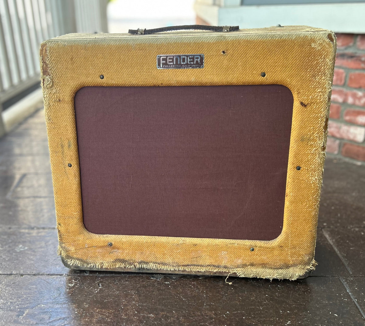 1949 Fender TV Front Pro Amp – Moze Guitars