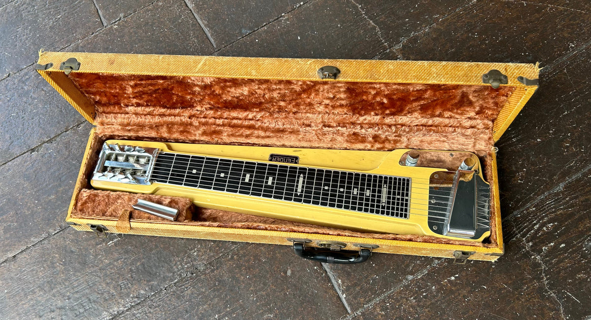 1950's Fender Deluxe Eight 8-String Lap Steel Guitar – Moze Guitars