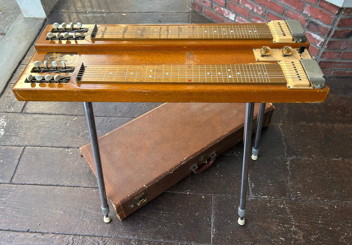 1950's Gibson Consolette Double Neck 8 Lap Steel – Moze Guitars