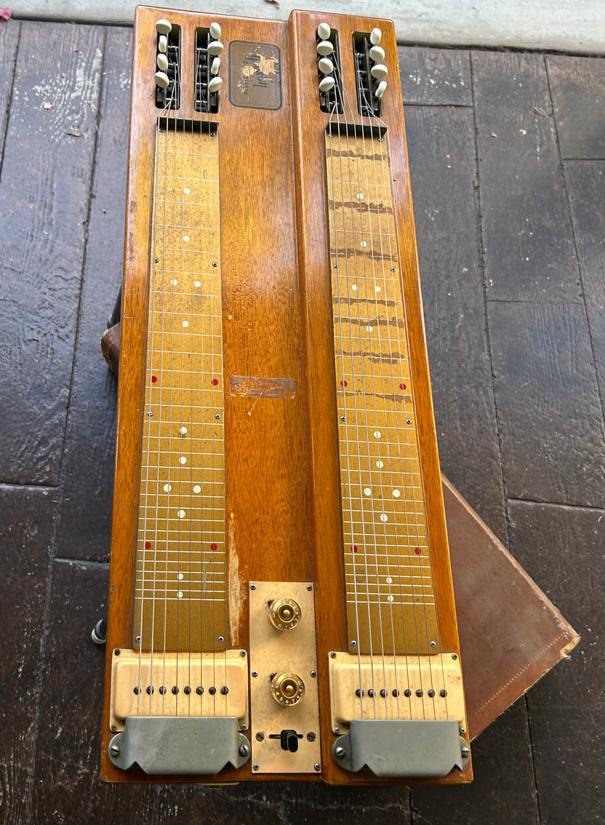 1950's Gibson Consolette Double Neck 8 Lap Steel – Moze Guitars
