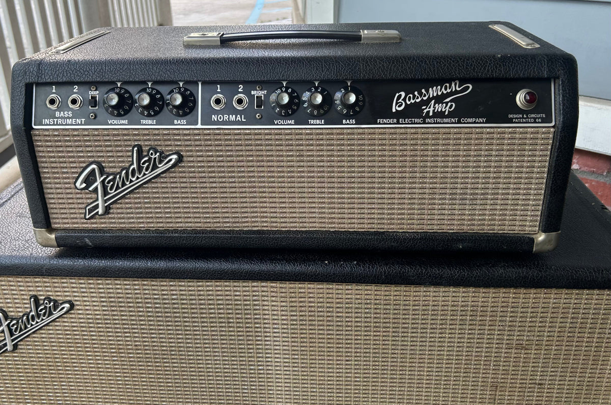 1964 Fender Bassman with Fender Cab (64 Oxford Speakers) – Moze