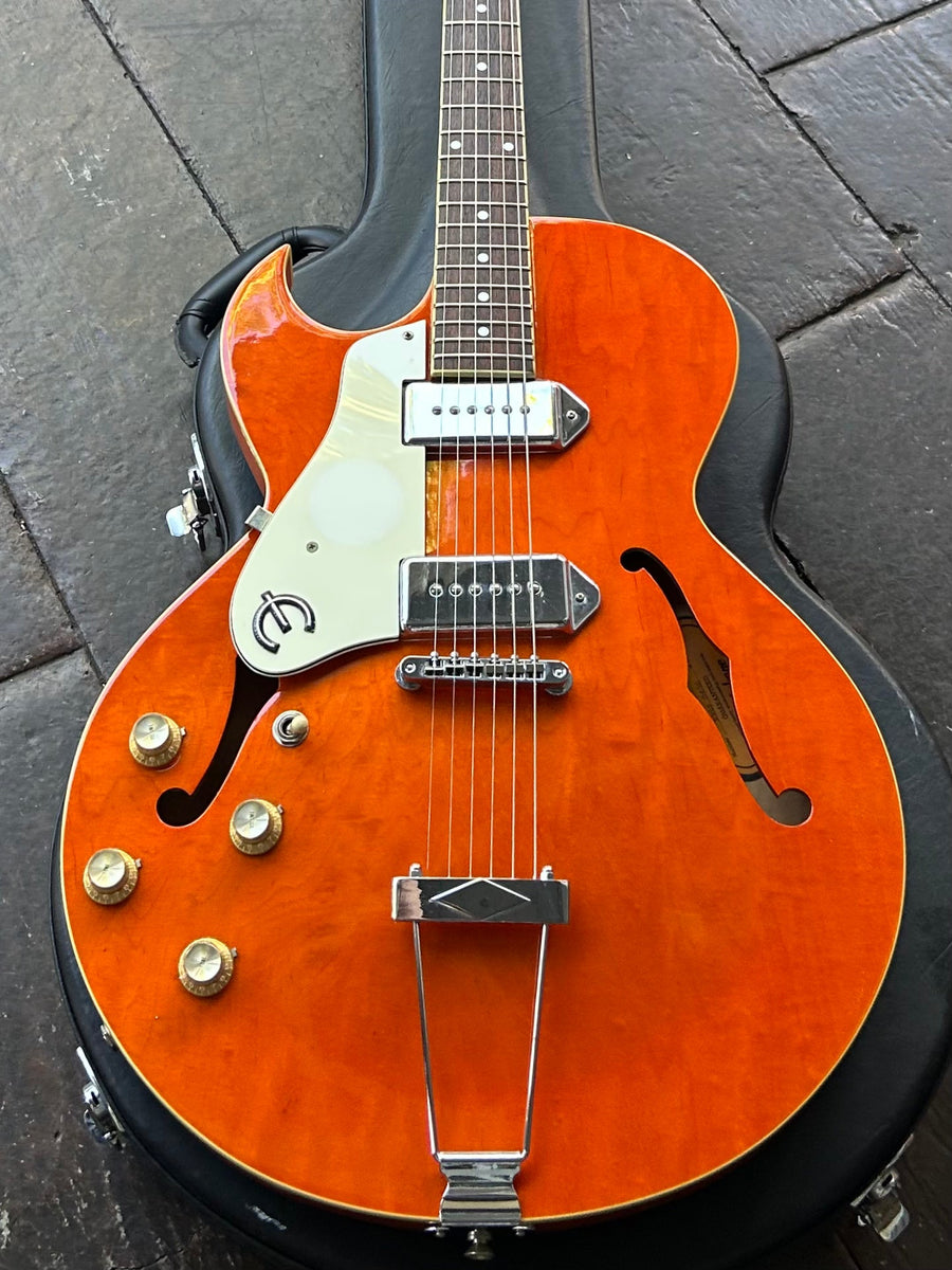 1996 Epiphone Sorrento LH-OR (Left Handed) – Moze Guitars
