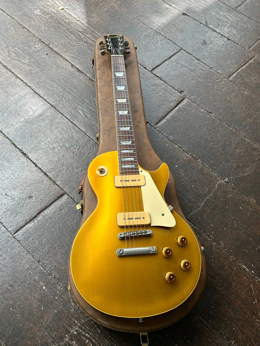 2001 Gibson Les Paul Gold Top R6 P90's – Moze Guitars