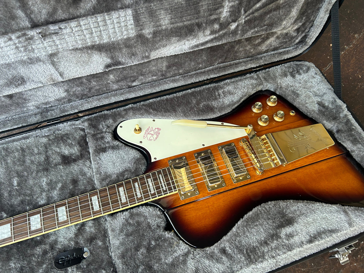 2003 Epiphone '63 Firebird VII - Vintage Sunburst – Moze Guitars