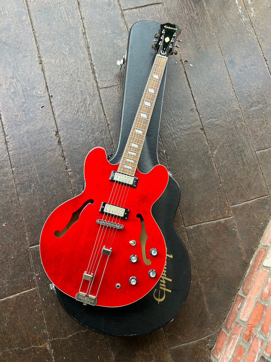 2009 Epiphone Riviera Reissue w Antiquity Pick-ups – Moze Guitars