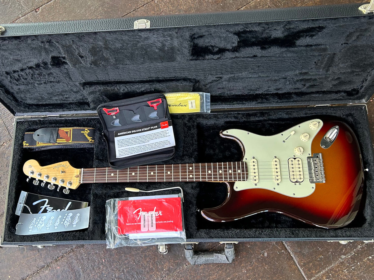 2014 American Deluxe Stratocaster Plus HSS – Moze Guitars