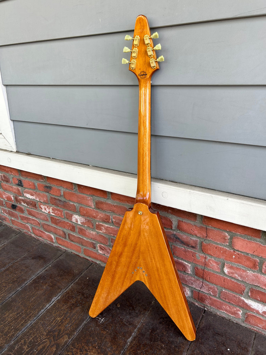 2016 Epiphone Limited Edition Korina Flying V – Moze Guitars