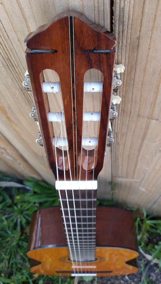 エピフォンミシガン EC-20 マツモク製 70年代　クラシックギター 70's Epiphone EC-20 Classical – Moze Guitars