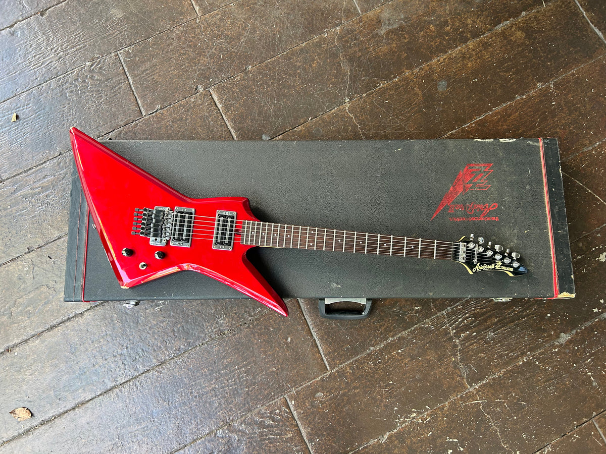 Aria ProⅡ MOD Aria Pro II ZZ Deluxe Matsumoku 1983 Electric Guitar Blue Used