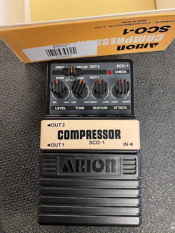 レア　ARION コンプレッサー SCO-1 Arion Compressor SCO-1 – Moze Guitars