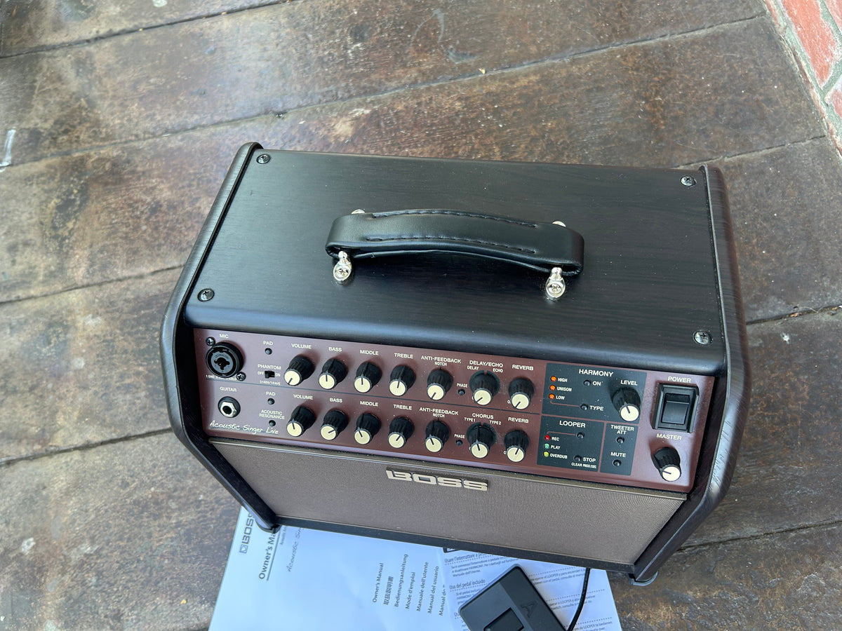 Boss Acoustic Singer Live – Moze Guitars