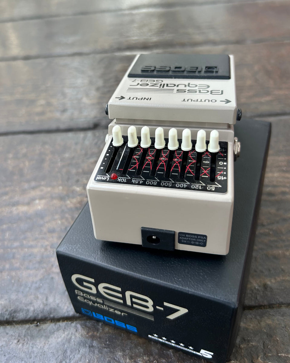 Boss GEB-7 Bass Equalizer – Moze Guitars