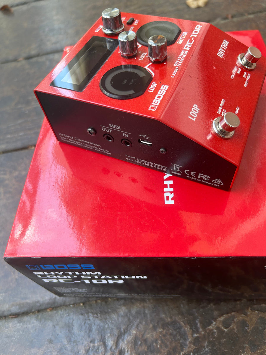 ベース BOSS RC-10R,ZOOM MS-50G,Boss SD-1,MXREQ BOSS RC-10R Rhythm Loop Station – Kraft Music