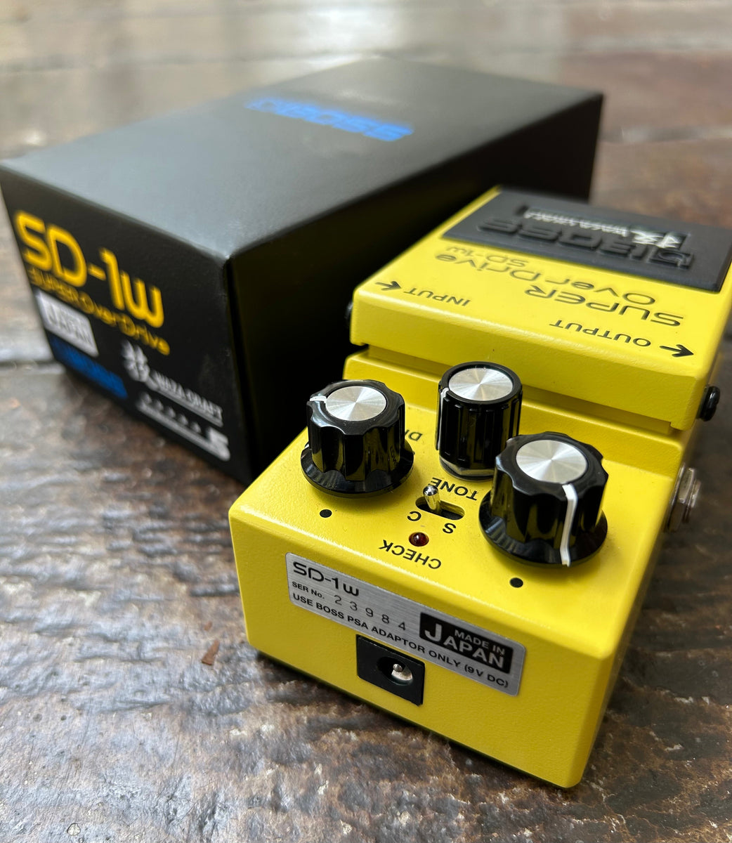 Boss / SD-1W 技 Waza Craft BOSS SD-1W Super Overdrive Waza Craft Guitar Effects Pedal
