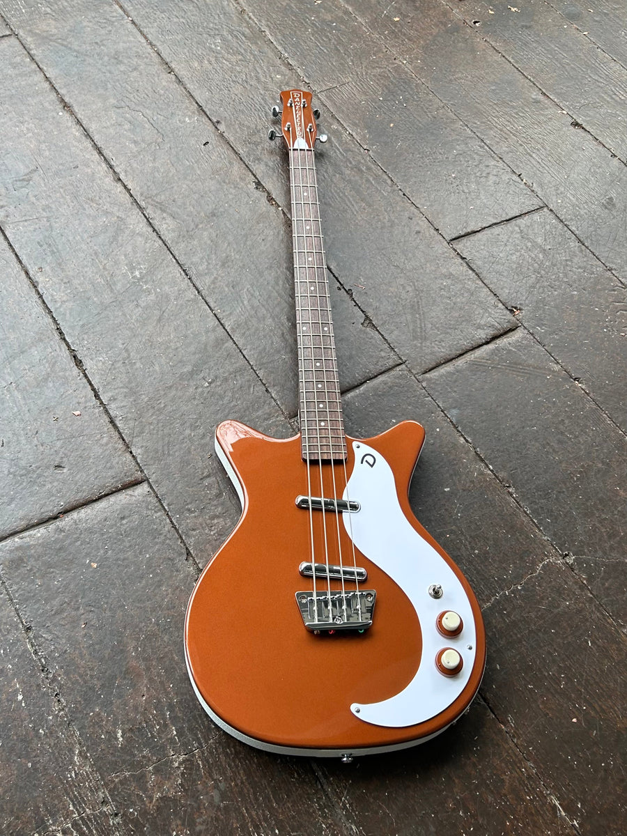 Danelectro 59DC Copper Short Scale Bass – Moze Guitars