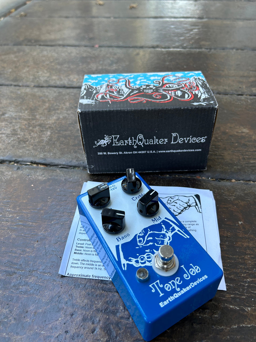 EarthQuaker Devices Tone Job EQ & Boost – Moze Guitars