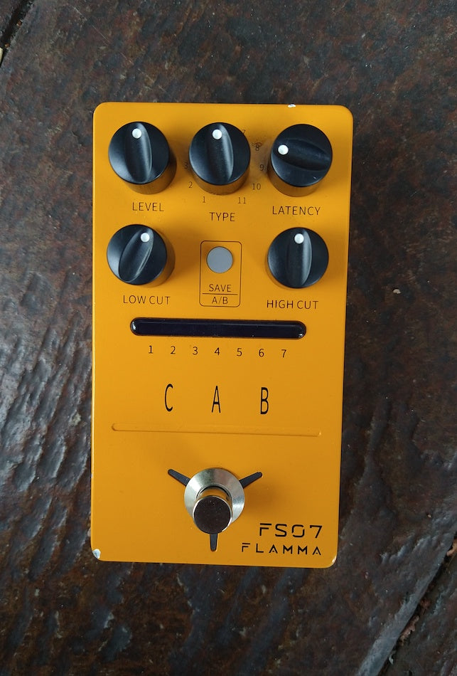 FLAMMA FS07 STEREO CABINETS SIMULATION PEDAL – Moze Guitars