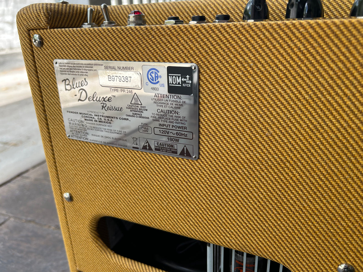 Fender Blues Deluxe Reissue – Moze Guitars