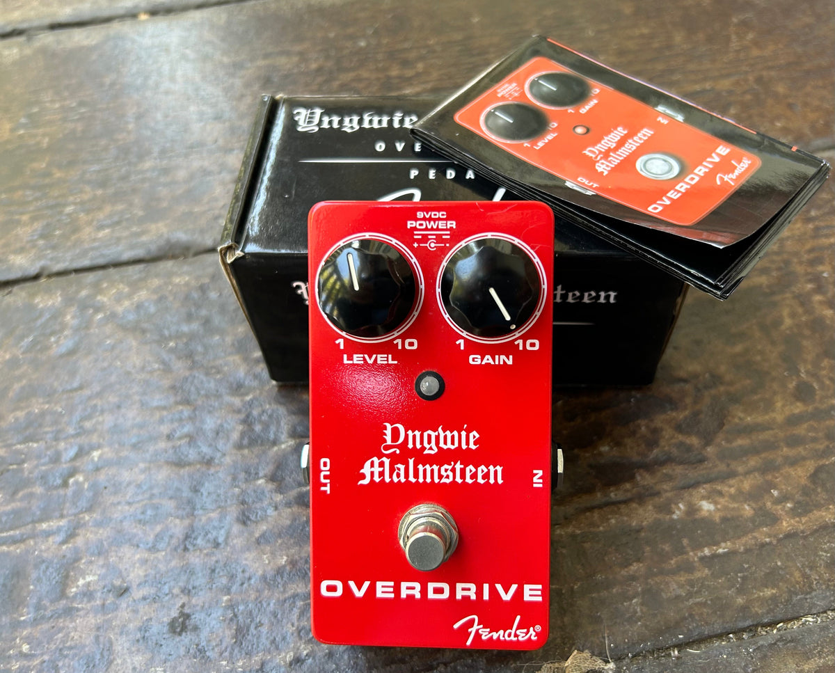 pedal ove Fender Yngwie Malmsteen Overdrive Pedal – Moze Guitars
