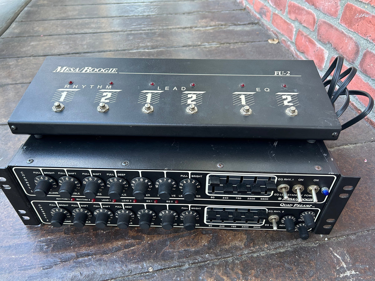 Mesa Boogie Quad Pre Amp – Moze Guitars