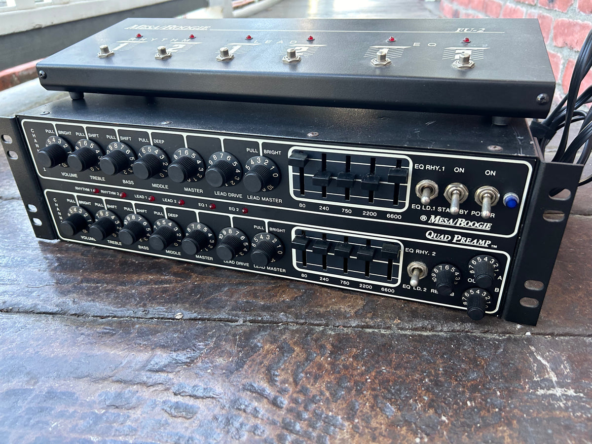 Mesa Boogie Quad Pre Amp – Moze Guitars