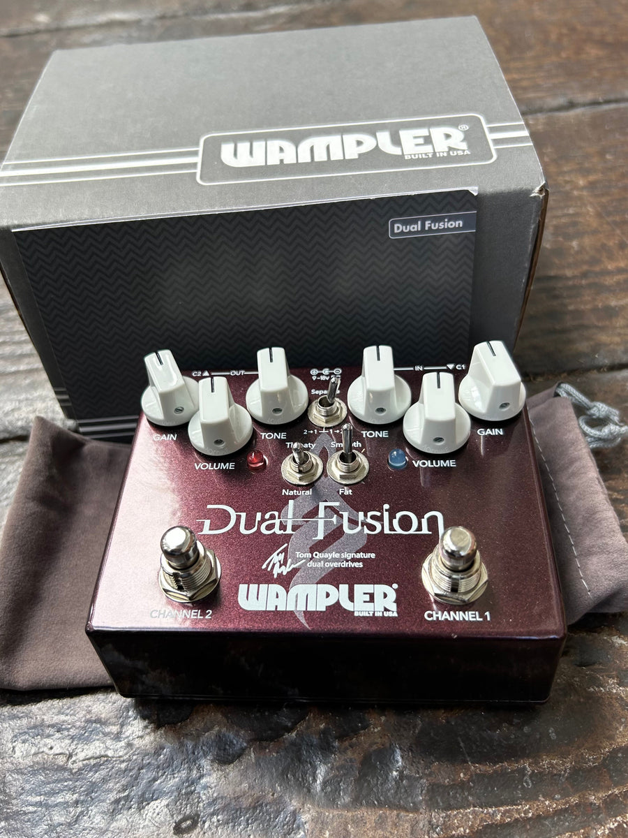 Wampler Tom Quayle: Dual Fusion – Moze Guitars