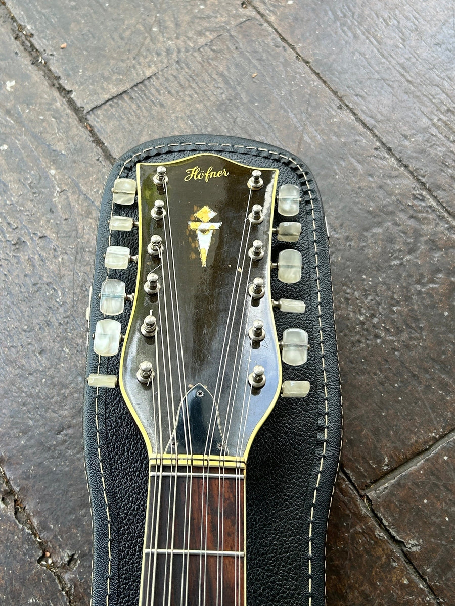 Hofner アコースティックギター 1967年？ 1967 Hofner 457/12 (Twelve String) – Moze Guitars