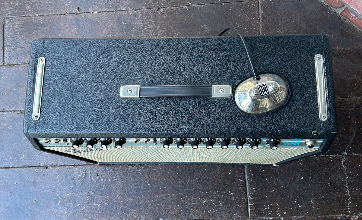 1972 Fender Twin Reverb with Eminence Speakers – Moze Guitars