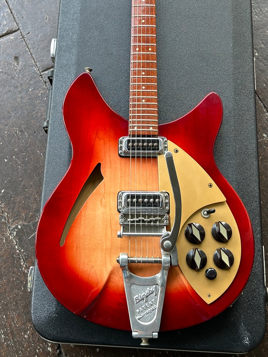 1993 Rickenbacker 330 Fireglo with Bigsby – Moze Guitars