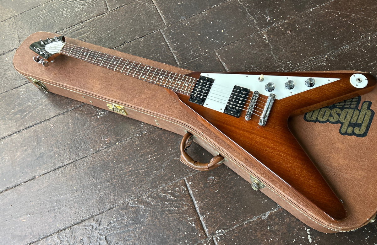 1998 Gibson Limited Edition Flying V - Natural Burst w/ Hardshell
