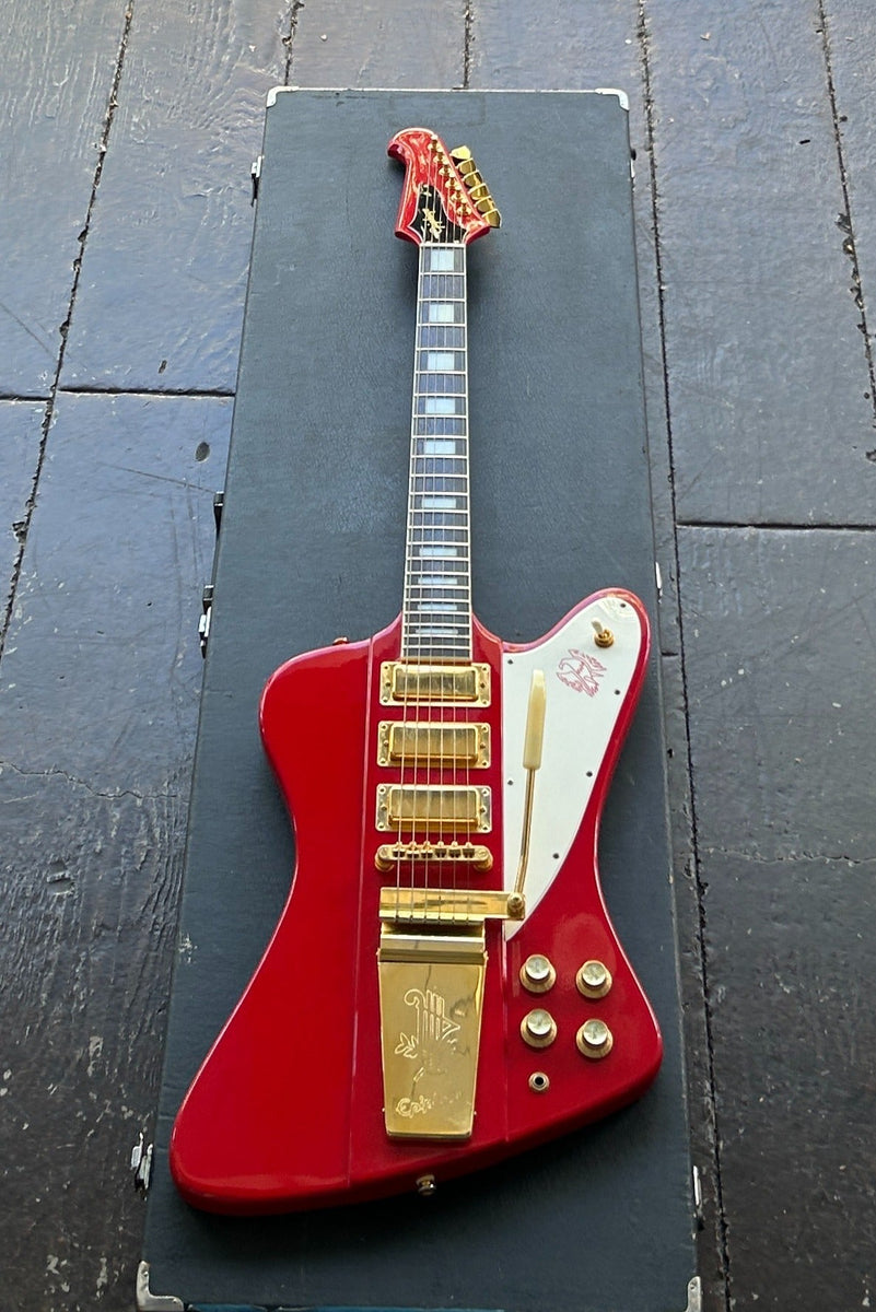 2000 Epiphone '63 Firebird VII 1963 Reissue Cardinal Red – Moze