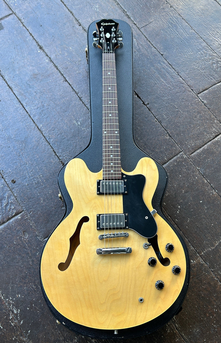2004 Epiphone ES-335 Dot - Natural w/ Hardshell Case – Moze Guitars