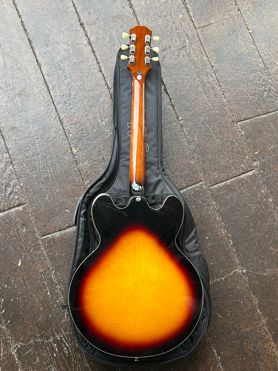 2020 Epiphone ES-335 Sunburst with Fralin P90 Pick-Ups – Moze Guitars