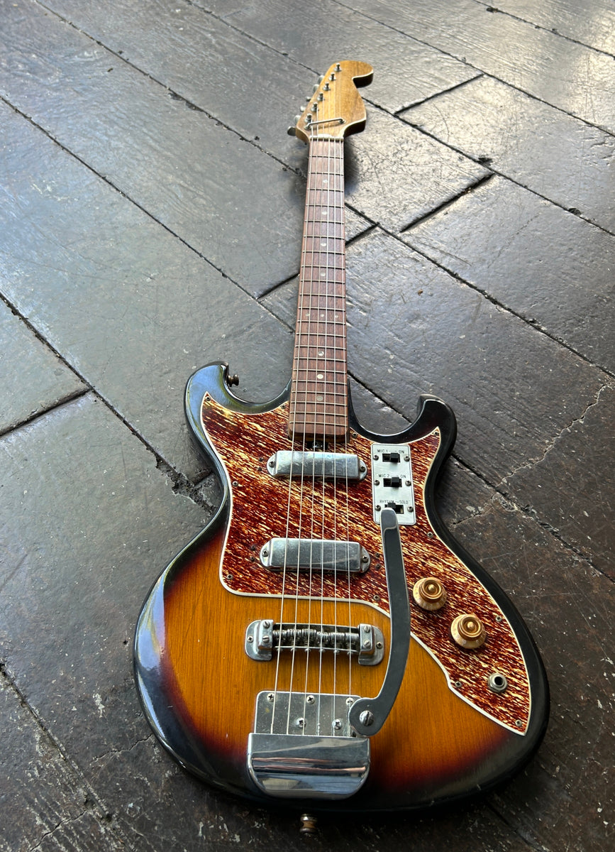 TEISCO BR-1 エレキベース ケース付 モズライトタイプ ビザール60s 60's Teisco Japan Electric – Moze Guitars