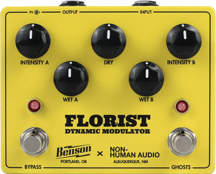 Benson Amps x Non-Human Audio Florist Dynamic Modulator Effects