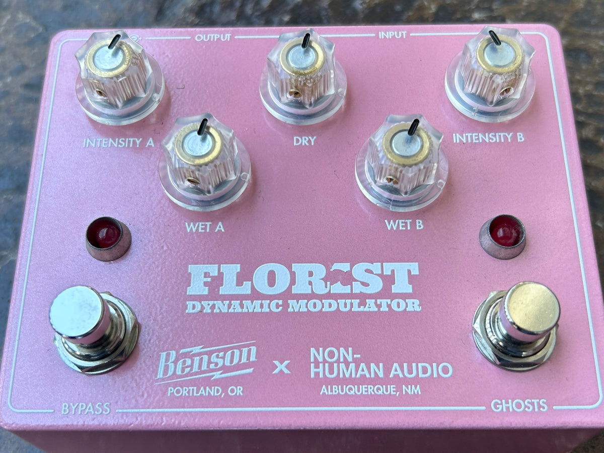 Benson Amps x Non-Human Audio Florist Dynamic Modulator -Pink
