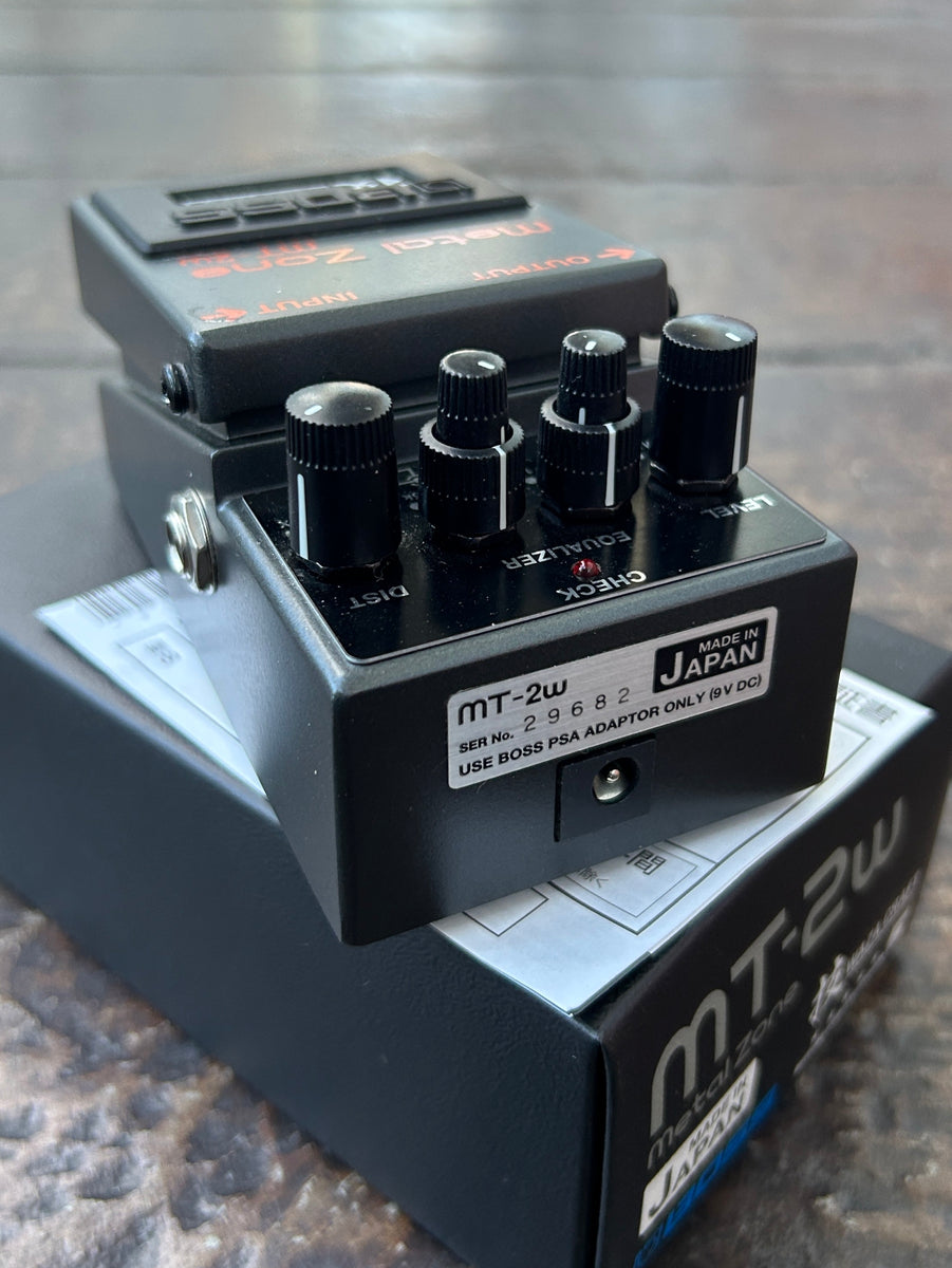 Boss MT-2W Waza Craft Metal Zone Distortion Pedal – Moze Guitars