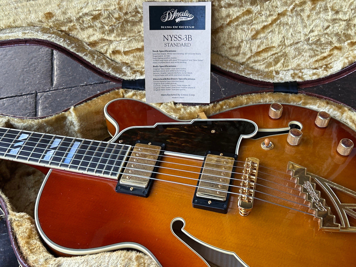 D'Angelico NYSS - 3B Standard – Moze Guitars