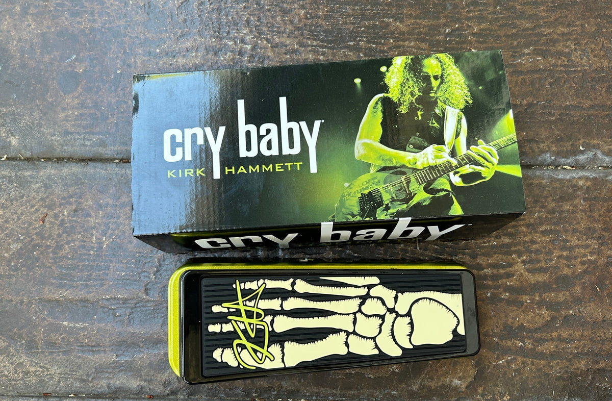 美品 Jim Dunlop KH95 Kirk Hammett Cry Baby KIRK HAMMETT CRY BABY® WAH - Dunlop