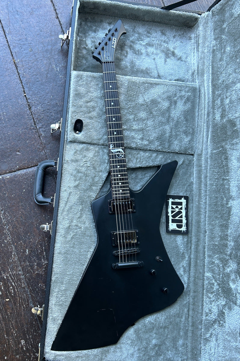 ESP LTD James Hetfield Signature Snakebyte - Black Satin – Moze