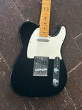 fender telecaster black body with pick ups