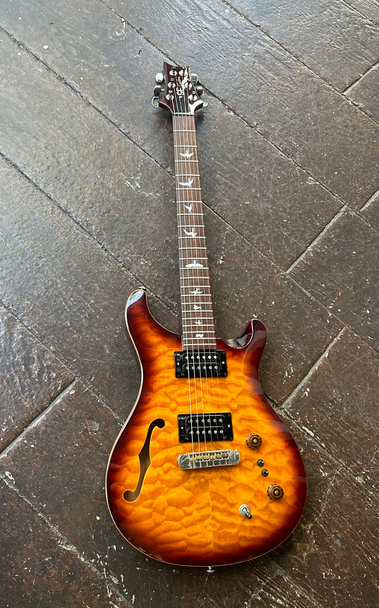 PRS SE Custom 22 Semi-Hollow Electric Guitar – Moze Guitars PRS SE Custom 22 Semi-Hollow Electric Guitar – Moze Guitars