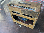 Top View of Back side of 1957 Tweed Fender Pro Amp