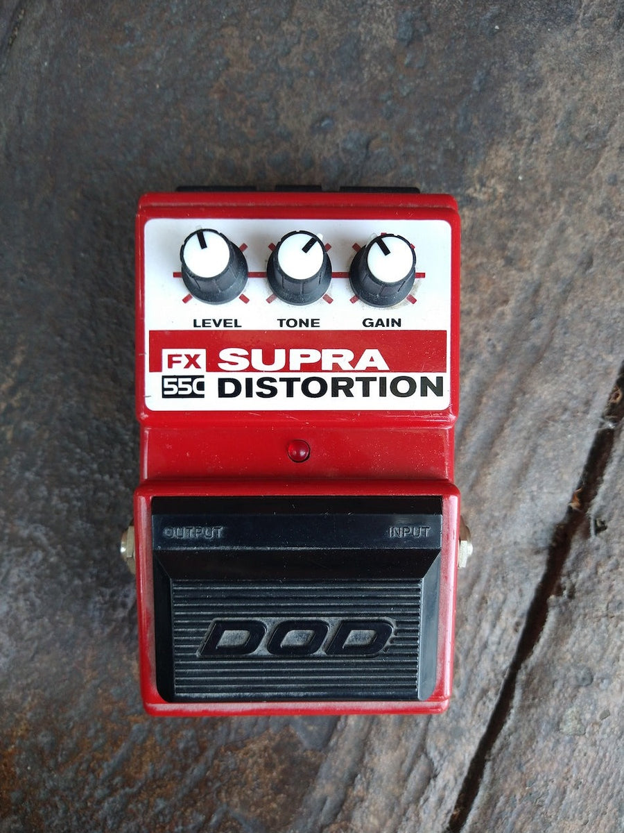 DOD Digitech FX55 B Supra Distortion Vintage Guitar Effect