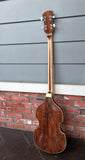 Full backside of Tim Whitehouse Figured Koa Bass