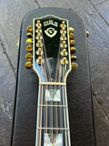 1996 Guild JF65-12 BL 12 String Acoustic Guitar