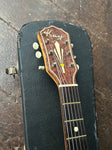 Headstock closeup of 1950's Kay Archtop