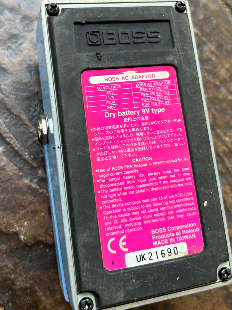 BOSS CH-1 ピンクラベル 1995年製 BOSS CH-1 ピンクラベル 1995年製 Boss CH-1 Super Chorus Pedal