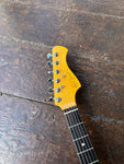 Headstock shot of High Spirit Guitars Red Tail