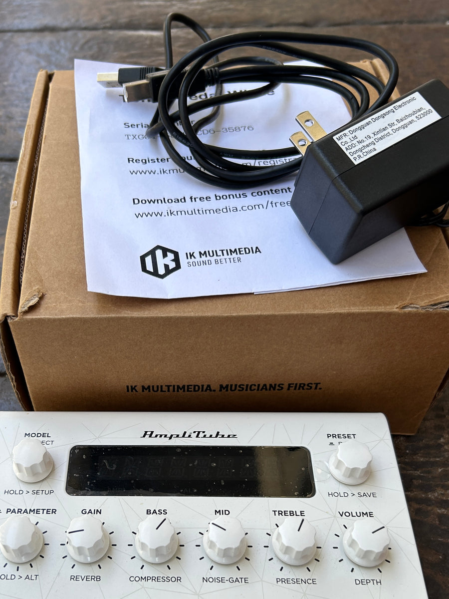 IK Multimedia AmpliTube TONEX Pedal Amp Modeler - Anniversary